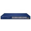 PLANET GSW-2824P 24-Port 10/100/1000T 802.3at PoE + 2-Port 1