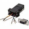 ATEN DB9MRJ45ADPTR DB9 Male to RJ45 Modular Adaptor (Raw Mat