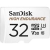 SanDisk High Endurance microSDHC? Card, SQQNR 32G, (2,500 Hr