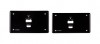 KRAMER WP-789R EU PANEL SET WP-789R EU & UK-size Black Panel