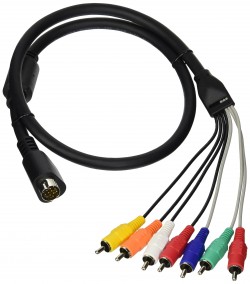 ZeeVee ZV709-3  Cable, Component, 3ft, AV 13P Male to 7*RCA,
