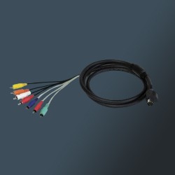 ZeeVee ZV709-6-X20  Cable, 20-PACK, Component, 6ft, AV 13P M