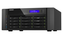 QNAP TS-h1290FX-7302P-256G 12-Bay U.2 NVMe PCIe Gen4 x4 all-