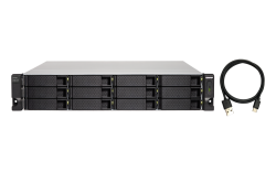 QNAP TL-R1200C-RP 12-bay 2U rackmount USB-C 3.1 Gen2 10Gbps 