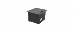 KRAMER TBUS-1N Enclosure ? Silver Sand Blasted Anodized Alum