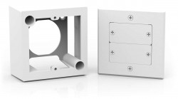KRAMER OWB-1G/65 On?Wall Box, 1 Gang European- 65mm