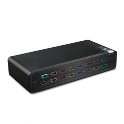 Belkin 16-Port Single Head DP/HDMI to DP/HDMI Video Secure D