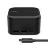 BELKIN INC018vfBK Belkin Connect USB-C 6-in-1 Core GaN Dock 