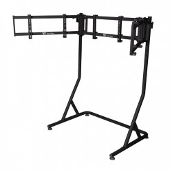 THERMALTAKE TRIPLE MONITOR STAND PRO - BLACK GSC-MSP-MDSLBB-