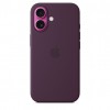 APPLE MYY43FE/A iPhone?16 Silicone Case with MagSafe - Plum