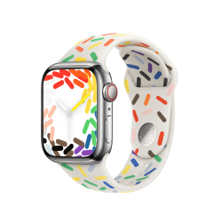 APPLE MUQ23FE/A 41mm Pride Edition Sport?Band - M/L