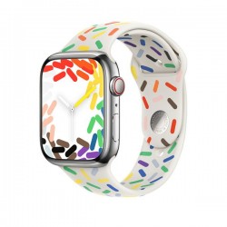 APPLE MUQ33FE/A 45mm Pride Edition Sport?Band - S/M
