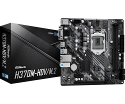 ASRock H370M-HDV/M.2 (LGA1151 8th/9th gen) -ASR-90-MXBMX0-A0