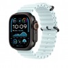 APPLE MYP93FE/A 49mm Ice Blue Ocean Band Extension - Black T