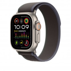 APPLE MT613FE/A 49mm Blue/Black Trail Loop - S/M