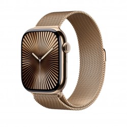 APPLE MC7K4FE/A 46mm Gold Milanese Loop - S/M