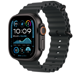 APPLE MYPD3FE/A 49mm Black Ocean?Band - Black Titanium Finis