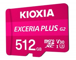 KIOXIA EXCERIA PLUS CL10 UHS-I U3 V30 4K A1 R100/W90 (G2) LM