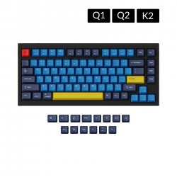 Keychron OEM Dye-Sub PBT Keycap Set - Beach - Version A 75% 