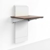 Ergotron 24-804-S893 WorkFit Elevate Wall Desk, Snow & Maple