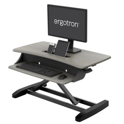 Ergotron 33-458-917 WorkFit-Z Mini Sit-Stand Desktop