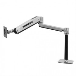 Ergotron 45-360-026 LX Sit Stand, Desk Mount LCD Arm, Polish