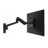Ergotron 45-505-224 MXV WALL MONITOR ARM, Matte Black