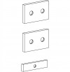 Ergotron 60-156 Track Mount Bracket Kit for CPU Holders