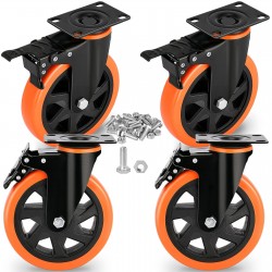 Ergotron 630-109-00 Caster,5 inch, Dual Wheel, Locking.????