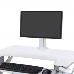 Ergotron 97-935-062 WorkFit Single LD Monitor Kit, White
