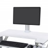 Ergotron 97-935-062 WorkFit Single LD Monitor Kit, White