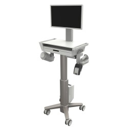 Ergotron C50-3510-0 CareFit Slim 2.0 LCD Cart, 1 Drawer