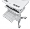 Ergotron SV44-1242-5 StyleView Cart with LCD Arm, LiFe Power