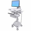 Ergotron SV44-12A2-4 StyleView Cart with LCD Arm, LiFe Power