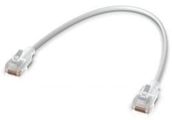 Ubiquiti UniFi Etherlighting Patch Cable 0.3m, white  UACC-C