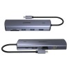 Unitek D1113A 9-in-1 USB-C 5Gbps Hub, Space Grey, UNITEK hoo