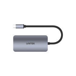 Unitek D1051A 5-in-1 Type-C Hub with MST (USB3.0 + 2*HDMI + 