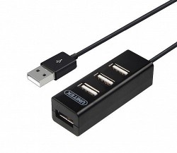 Unitek Y-2140 0.8m,  USB2.0 4-Port Hub