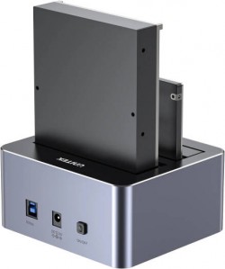 Unitek Y-3026GY01-UK USB3.0 to SATA 2.5"/3.5" Dual Bay Hard 