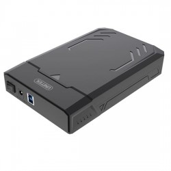 Unitek Y-3035 2.5"/3.5" SATA Hard Disk Enclosure with 12V3A 