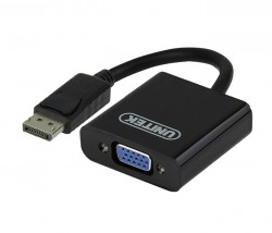 UNITEK Y-5118E 0.2m,  Display Port Male to VGA Female Conver