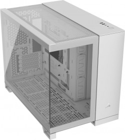 CORSAIR iCUE LINK 2500X RGB Micro ATX Dual Chamber PC Case, 