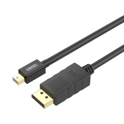 UNITEK Y-C612BK 3M,  Mini DisplayPort (M) to DisplayPort (M)