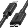UNITEK Y-C475BK 1M,  Type-C Male to Micro B Male Cable