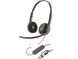Poly 8X228AA Poly Blackwire 3220 Stereo USB-C Headset +USB-C
