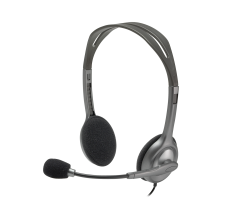 Logitech H110 Basic Stereo Wired Headset Dual 3.5mm Jack 981