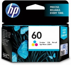 HP 60 Tri-color Ink Cartridge CC643WA