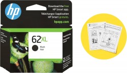 HP 62XL Black Ink Cartridge C2P05AA