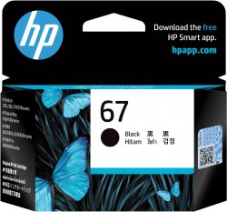 HP 67 Black Original Ink Cartridge 3YM56AA