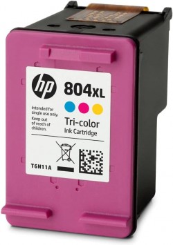 HP 804XL Tri-color Original Ink Crtg T6N11AA